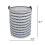AUCHEN panier à linge imperméable rond bleu19,7x15,7x15,7 2