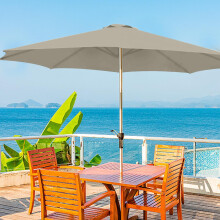 Toile de rechange pour parasol banane d'extérieur
