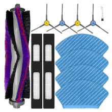 Replacement Accessories for Midea M7 / M7 Pro, NER700 Parts Main Side Brush Hepa Filter Mop Spare Parts(14pcs)
