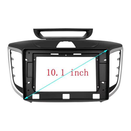 Car Audio Fascia Frame for  IX25 Creta 2015-2018 10.1inch 2DIN Dash Fitting Panel Frame Kit 2