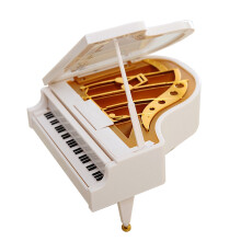 Mini-Spieluhr im Klavier-Grammophon-Stil, 1 Stück