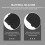 OUNONA silicone kitchen faucet splash guard black 7