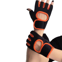 Fitness Gloves Half Finger Fitness Breathable Half Finger Anti Slip Gloves Fitness Gym Mittens Weightlifting Gloves D