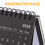 Mini stående skrivebordskalender 2 stk. 7