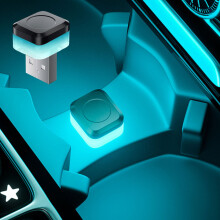 LED-sfeerlichtstripkit, USB-voeding, meerkleurig
