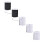 Elastic Band Thread 1mm Wide 50m 5PCS for Shirring and 1
