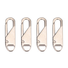 Silver Detachable Zipper Pull for Bags Backpacks Coats