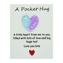 Pocket Hug Encouragement Cards Heart-Shaped 20 pcs