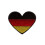 Germany National Flag Patch Embroidered Tactical Iron-On or 1