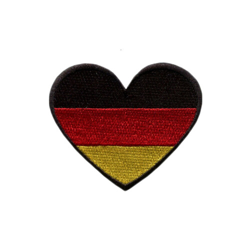 Germany National Flag Patch Embroidered Tactical Iron-On or