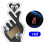Solar-Powered Finger Heart Car Light - Multi-Color LED, 1