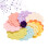 Kit de fleurs en papier pour loisirs créatifs (20 pièces) 1