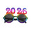 PC Party Glasses Number Decorative Eyewear1Pair 1