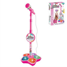 Kids Karaoke Machine with Stand and Flashing Lights