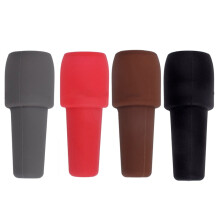 Bouchons de vin en silicone à double joint, lot de 4