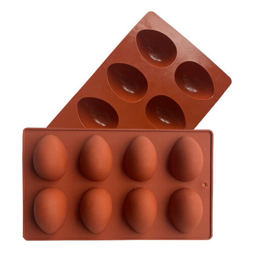 Silikonová forma na pečení vajec, 8 dutin, 1 balení 2