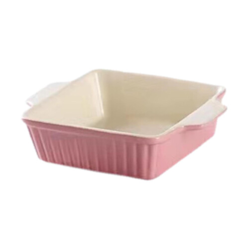 Keramisk ovnfast firkantet lasagneform 1