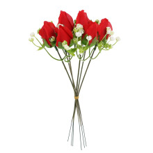 Hot Sale Artificial Flowers Outdoor for Mom – Acrylic Keepsake 3.9"x3.9", I Love You Mom, Compatible with Mother's Day, Valentine's, Birthday,