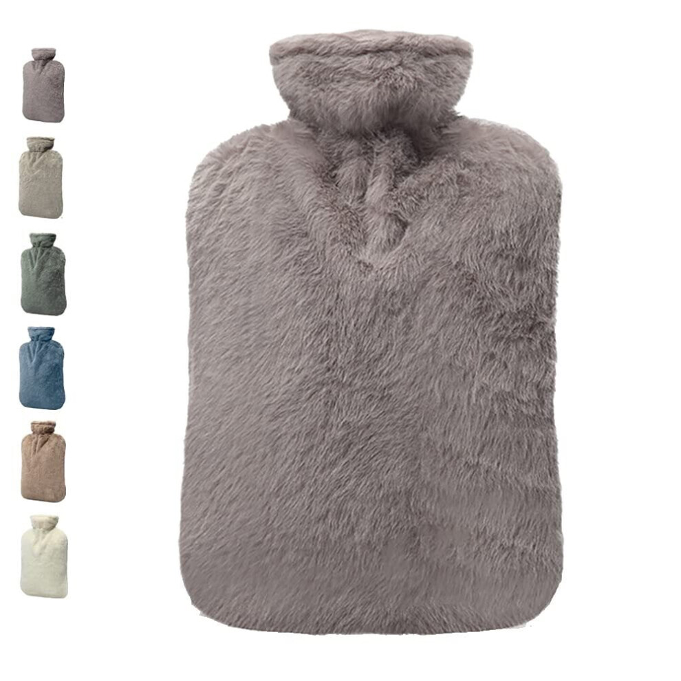 Hot Water Bottle with Cover 2L PVC