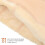 Beige elastiska leggings för kvinnor, 200 g isolerade 7
