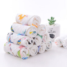 Mousseline babywasdoekjes 12x12 inch (5 stuks) Zacht en absorberend