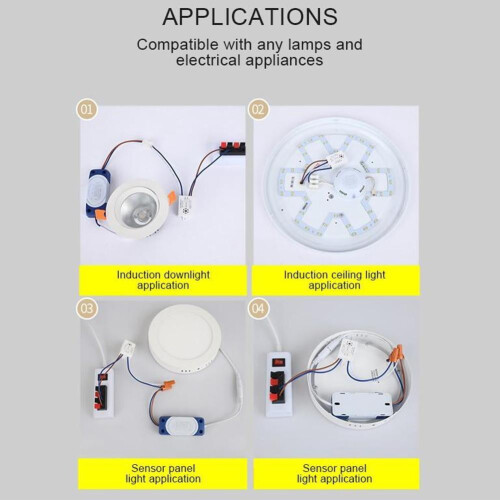 Geluidsgeactiveerde lichtschakelaar met stopcontact Q4C1 2