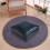 Faux Leather Moroccan Pouf Cover for Footstool 1 Piece 2