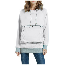 Pet Carrier Hoodie Unisex Sweatshirt with Kangaroo Pouch