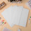 Set van 4 witte, drievoudig gevouwen posterborden 1