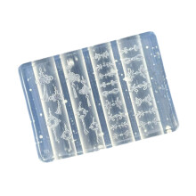 Tampon en silicone à motif nœud chinois (1 pièce)