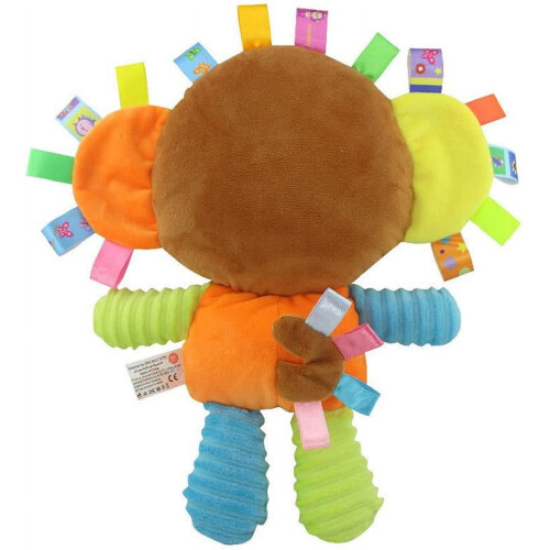 Bréagán Plush Eilifint le Bratán Slándála Taggie do Leanbh 2