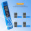 TDS EC-meter digitale watertester 0–9990 ppm 3-in-1 6