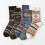 Men's Wool Socks Thermal Winter Thick Crew 5 Pairs 1