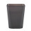 Cubo de basura rectangular resistente, color negro, 7,48 x 9,13 pulgadas. 6