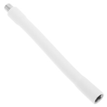 Silver iron down rods and stems for lighting fixtures 30.0