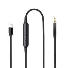 USB-C til 2,5 mm lydkabel til Bose QC og Yamaha headsets