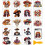 Suikertransferstickers Dag van de Doden 18 stuks 1