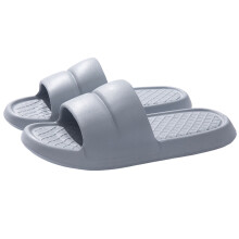 Slippers for Women,Men's And Summer Thick Soled Indoor Non Leisure Bathroom Soft Soled Slippers,Womens Slippers,Grey,8.5