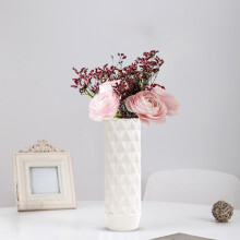Karymi plastic glazed vase for living room decor, 1 piece