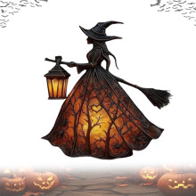 Lampada decorativa da strega per Halloween