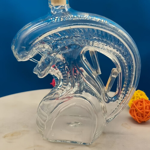 Carafe extraterrestre en verre, 30 cl