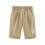 Bermudashorts för flickor, khaki, 5-6 år 1
