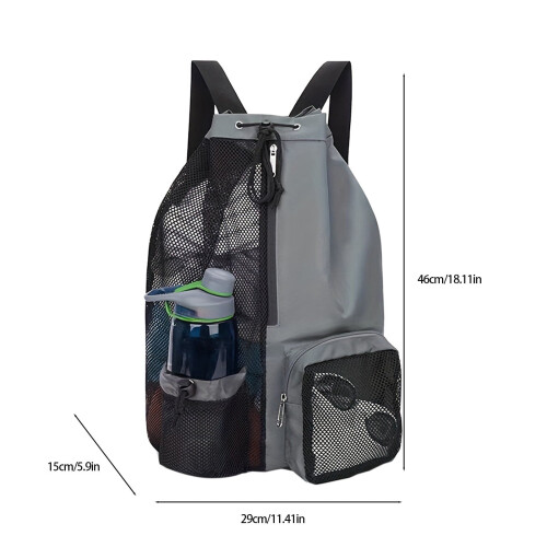 Mesh Swim Backpack with Wet Bag – Lightweight 2