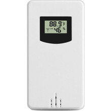 Binnen- en buitensensor met afstandsbediening voor temperatuur en vochtigheid