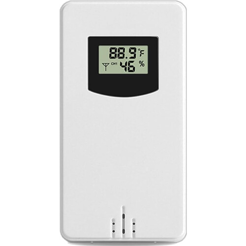 Medidor de temperatura e umidade com sensor remoto para ambientes internos e externos