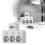 Multipresa con spina europea con 3 porte USB e 1 porta Type-C e 1