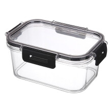 Pudełko na lunch Bento, szczelne, hermetyczne, prostokątne, 1 sztuka