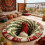 32 inch Christmas 3D green optical illusion rug 1