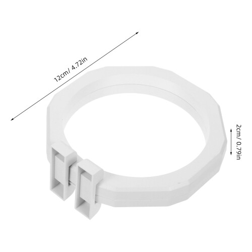 Πλαίσιο σκιών 3D αιωρούμενου πλαισίου από πλαστικό, διάμετρος 12,8 ιντσών 1