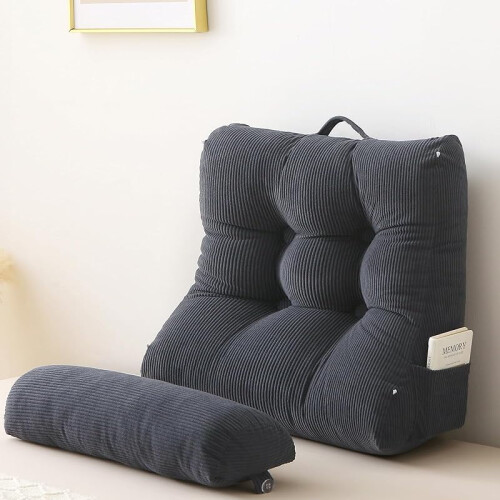 Set di cuscini a cuneo per leggere e dormire 23"x11,5"x23"